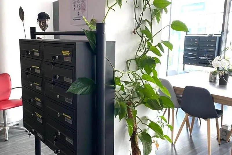 Balcon du centre d'affaires