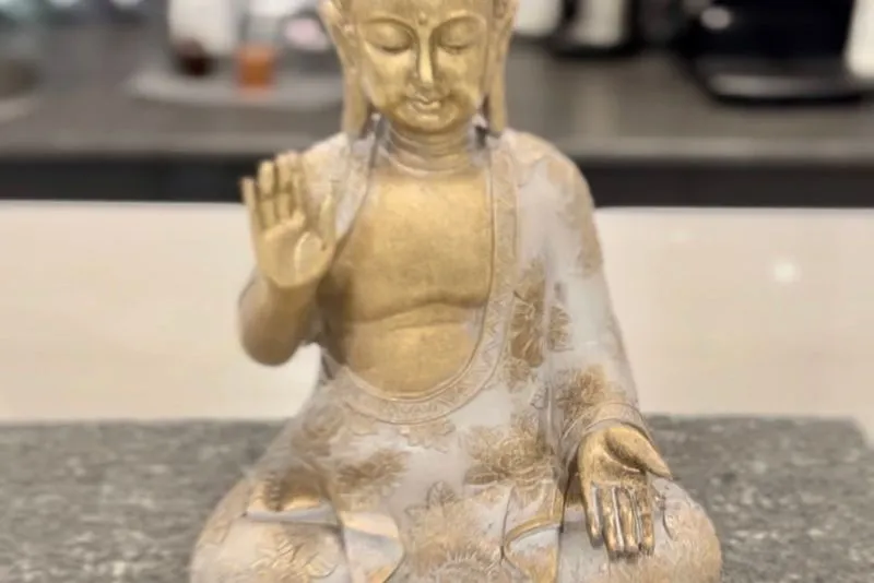 Décoration zen au centre d'affaires