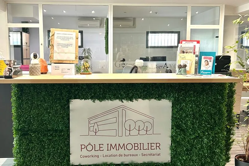 Espace professionnel au centre d'affaires